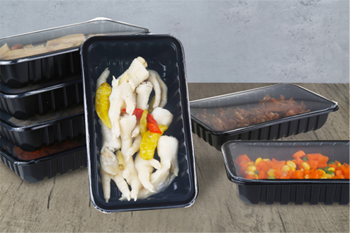Trays for food packaging