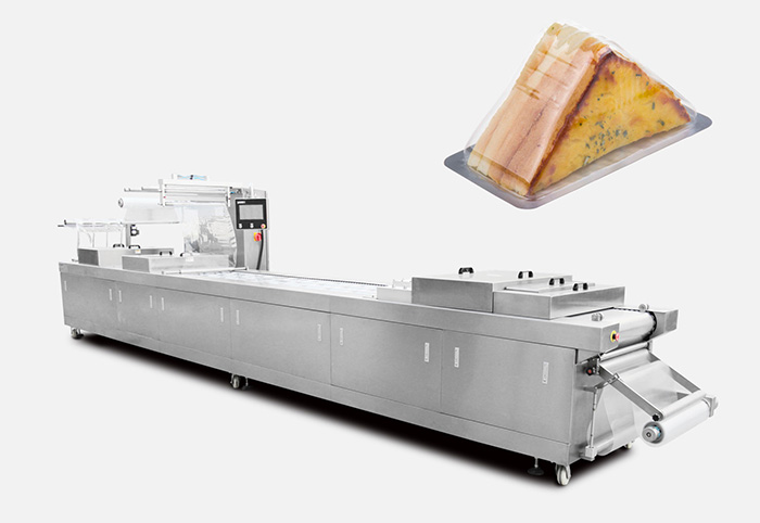 the thermoforming packaging machine designed by Utien