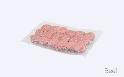 Processed Beef Packaging in DZL-420R in Thermoformers