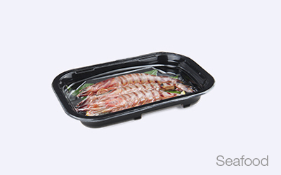 Seafood Packaging in Tray Sealers