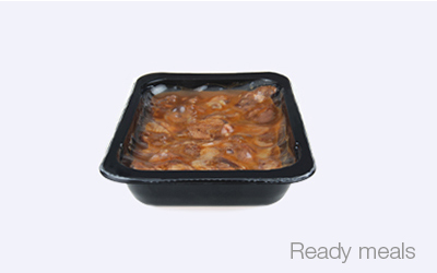 Ready Meals Packaging in Traysealers