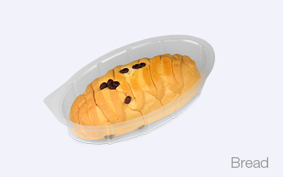 Bread Packaging in DZL-420Y in Thermoformers