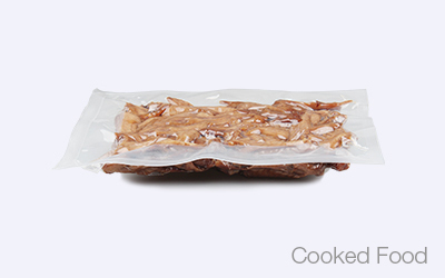 Cooked Food Packaging in DZL-420R in Thermoformers