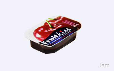 Jam Packaging in DZL-420Y in Thermoformers
