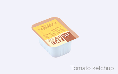 Tomato Ketchup Packaging in DZL-420Y in Thermoformers